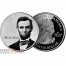 USA ABRAHAM LINCOLN 16th PRESIDENT OF USA series COIN OF THE MONTH $0.25 Quarter Dollar 2017